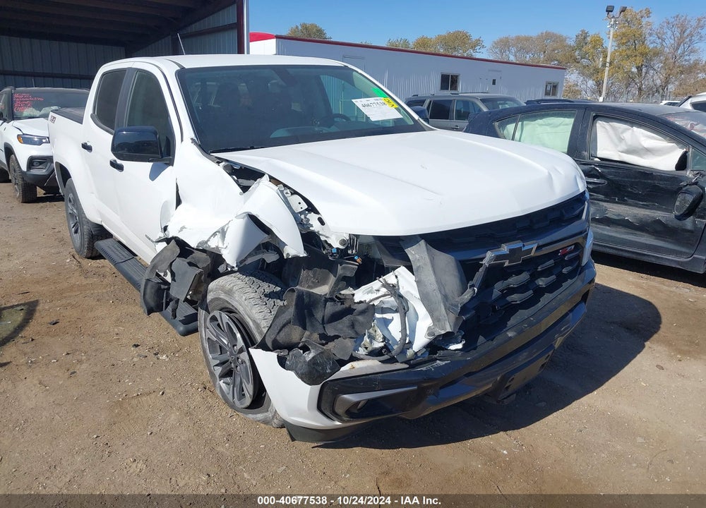 2021 CHEVROLET COLORADO 4WD SHORT BOX Z71 VIN: 1GCGTDEN8M1292577