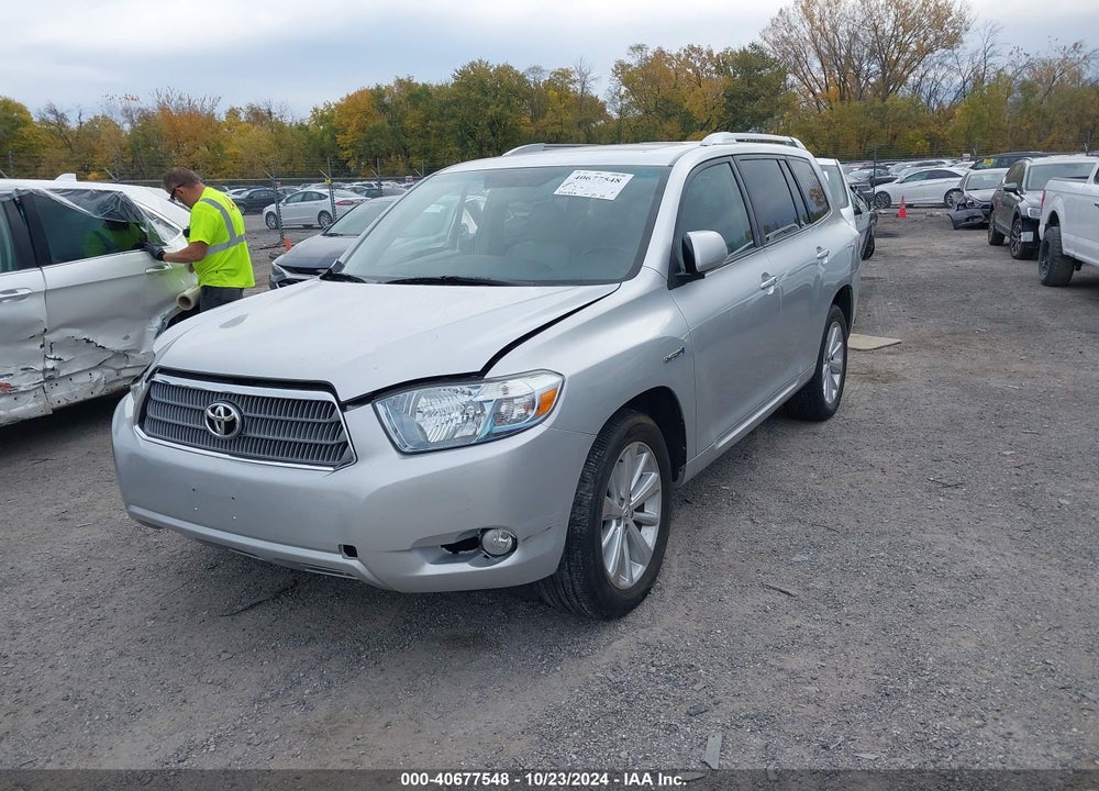 2008 TOYOTA HIGHLANDER HYBRID LIMITED VIN: JTEEW44A682003298