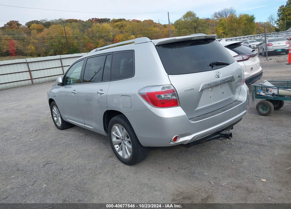 2008 TOYOTA HIGHLANDER HYBRID LIMITED VIN: JTEEW44A682003298