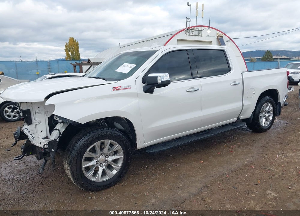 2021 CHEVROLET SILVERADO 1500 4WD SHORT BED LTZ VIN: 1GCUYGED5MZ137161