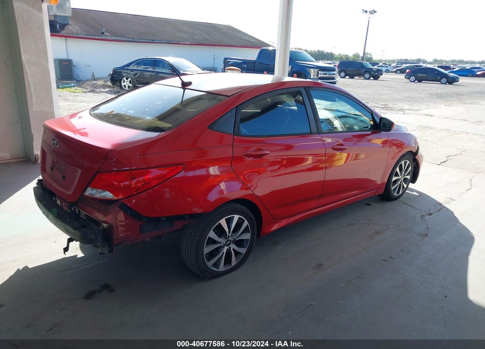 2017 HYUNDAI ACCENT VALUE EDITION VIN: KMHCT4AE8HU348618