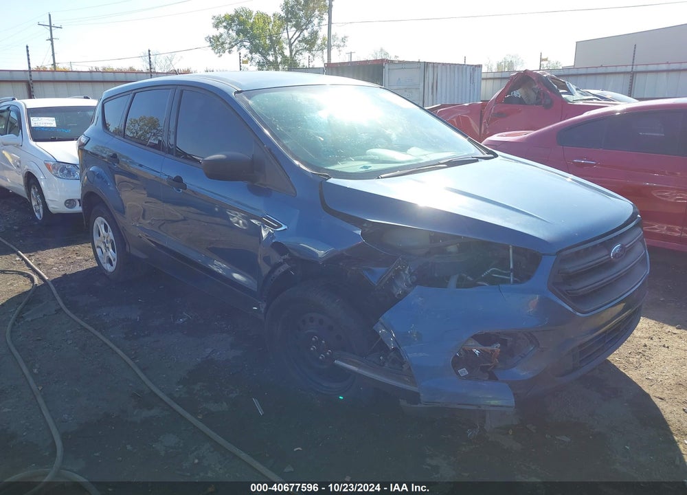 2018 FORD ESCAPE S VIN: 1FMCU0F7XJUB83189