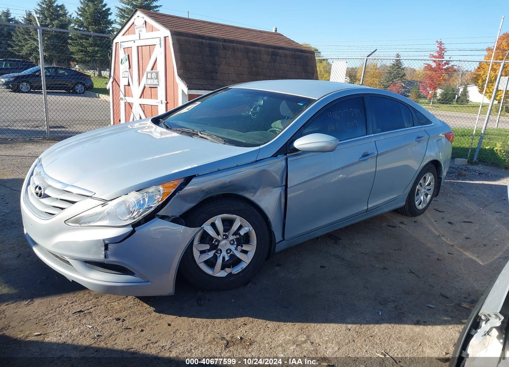 2013 HYUNDAI SONATA GLS VIN: 5NPEB4AC0DH512334