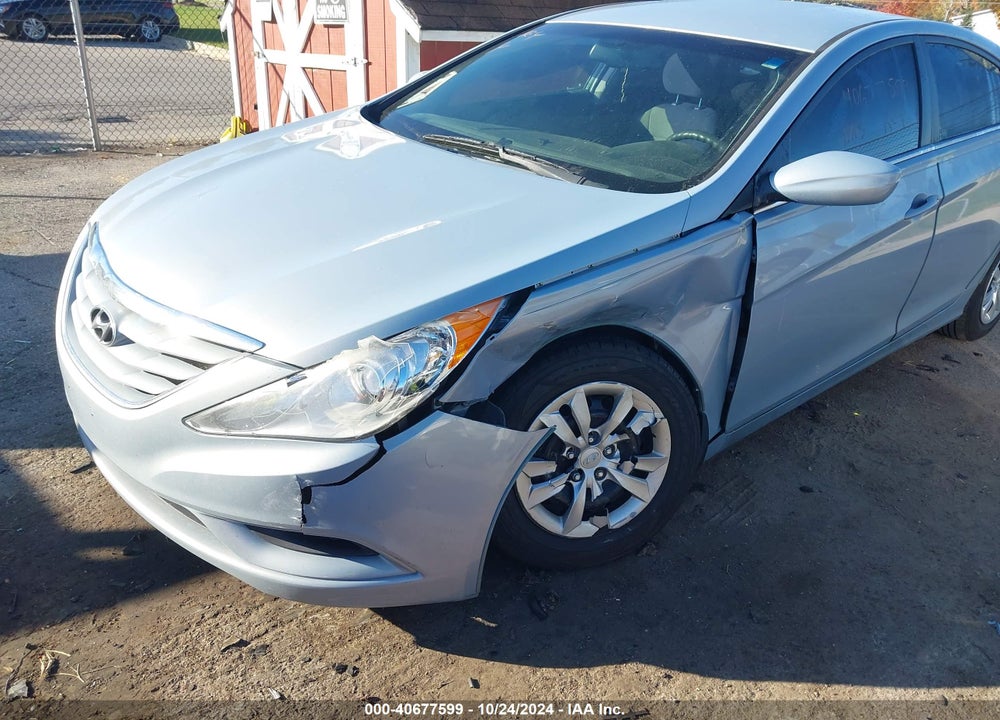 2013 HYUNDAI SONATA GLS VIN: 5NPEB4AC0DH512334