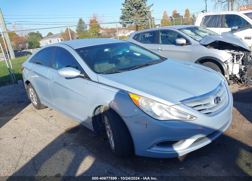 2013 HYUNDAI SONATA GLS VIN: 5NPEB4AC0DH512334