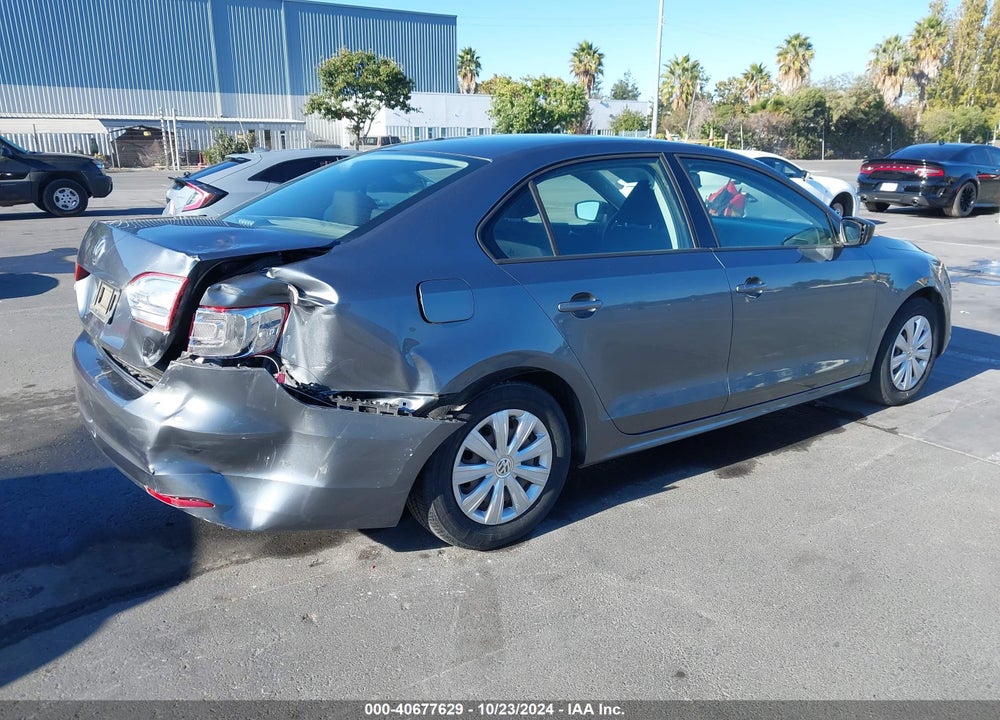 2014 VOLKSWAGEN JETTA 2.0L S VIN: 3VW2K7AJ9EM314508