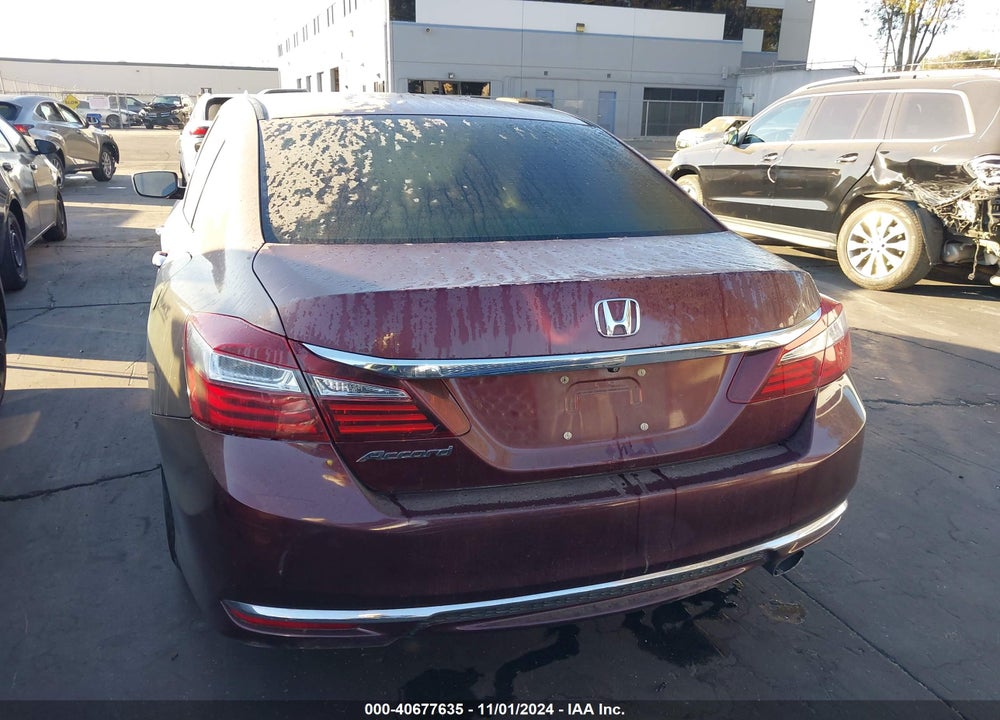 2016 HONDA ACCORD LX VIN: 1HGCR2F34GA004669