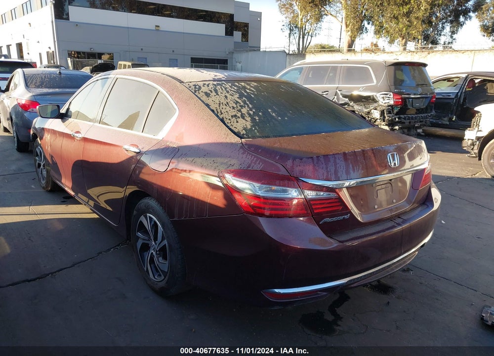 2016 HONDA ACCORD LX VIN: 1HGCR2F34GA004669