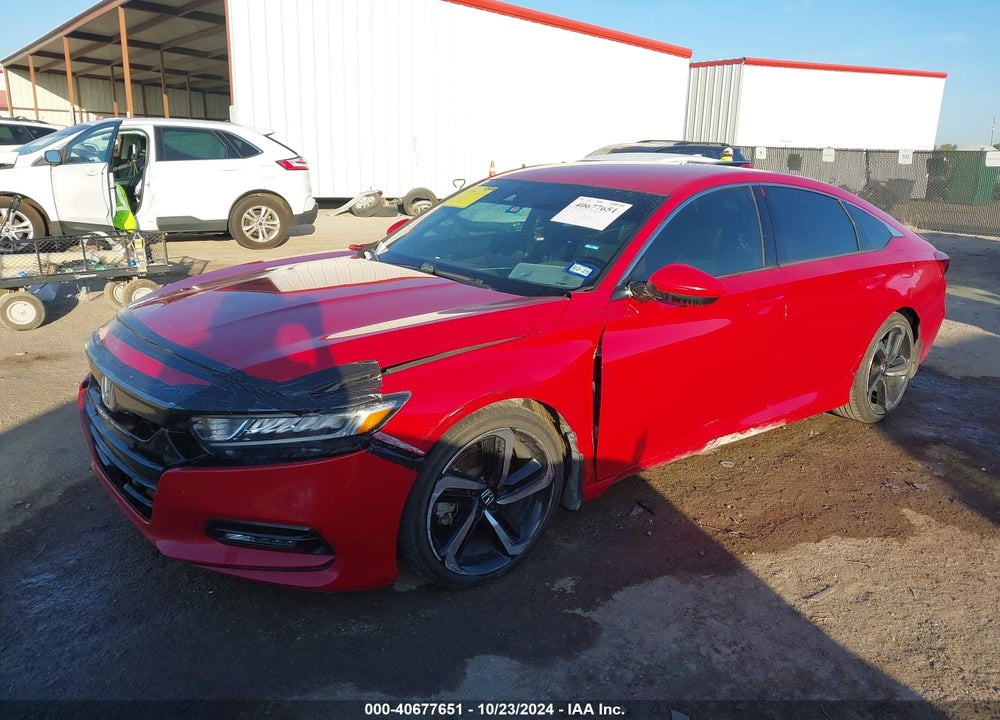 2018 HONDA ACCORD SPORT VIN: 1HGCV1F31JA190264