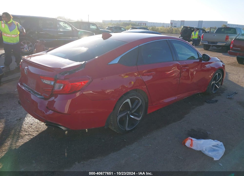 2018 HONDA ACCORD SPORT VIN: 1HGCV1F31JA190264
