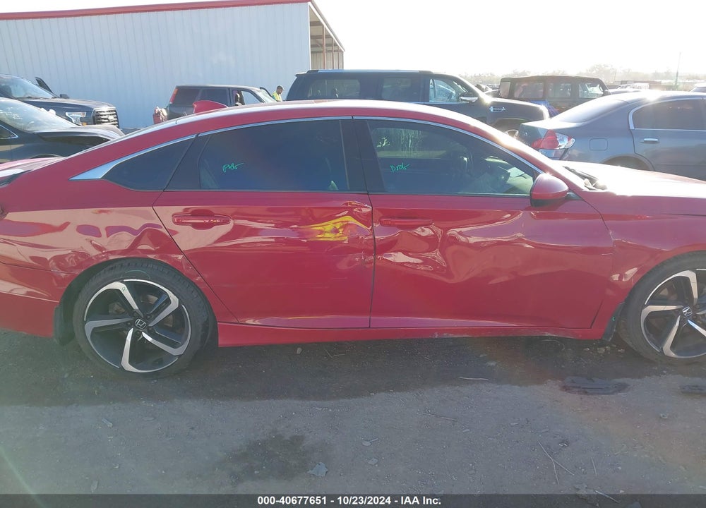 2018 HONDA ACCORD SPORT VIN: 1HGCV1F31JA190264
