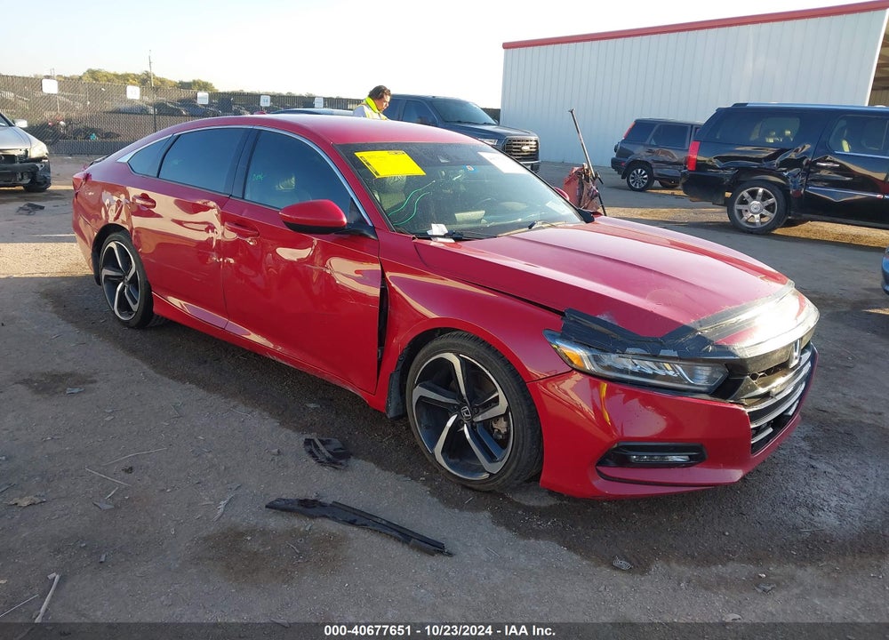 2018 HONDA ACCORD SPORT VIN: 1HGCV1F31JA190264