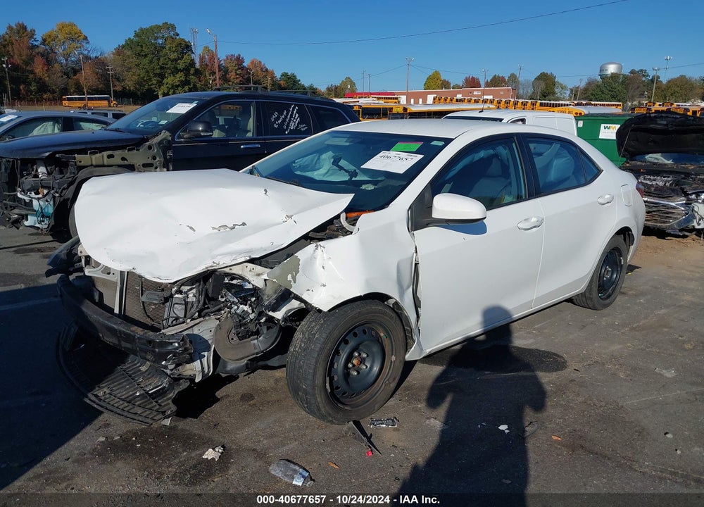 2016 TOYOTA COROLLA LE VIN: 5YFBURHE1GP505157
