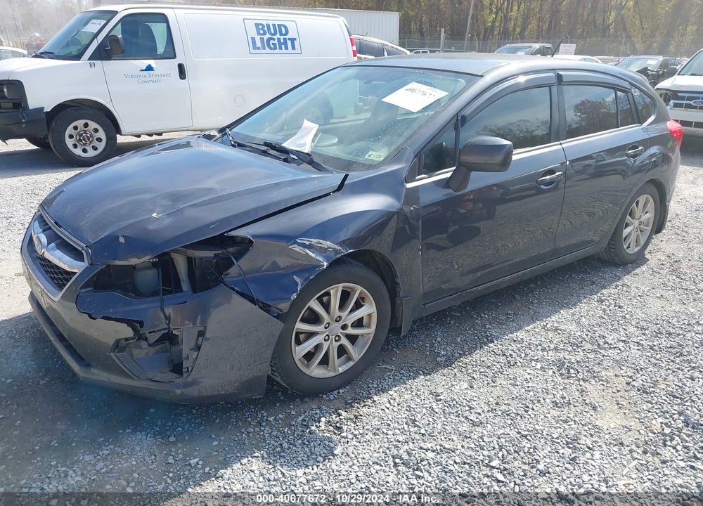 2014 SUBARU IMPREZA 2.0I PREMIUM VIN: JF1GPAC69E8252568