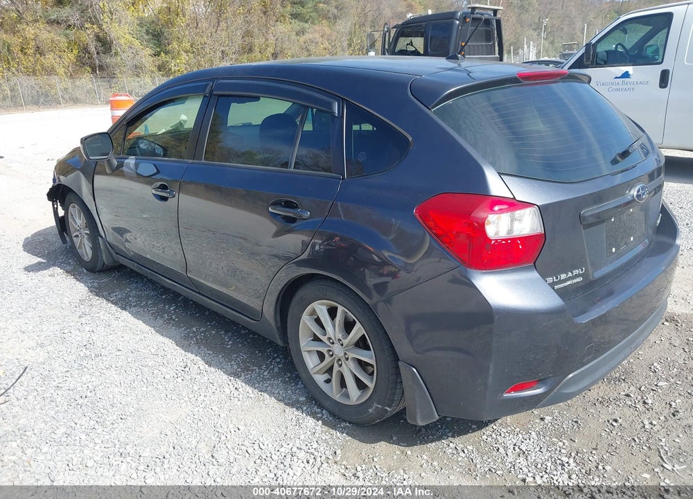 2014 SUBARU IMPREZA 2.0I PREMIUM VIN: JF1GPAC69E8252568
