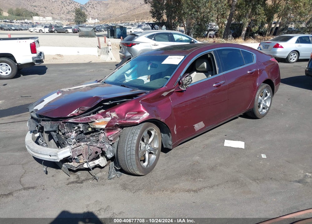 2010 ACURA TL 3.7 VIN: 19UUA9F51AA007574