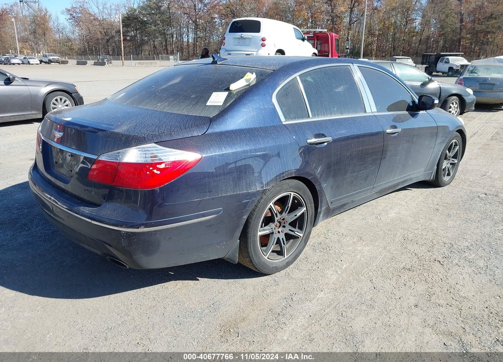 2010 HYUNDAI GENESIS 3.8 VIN: KMHGC4DE9AU081895