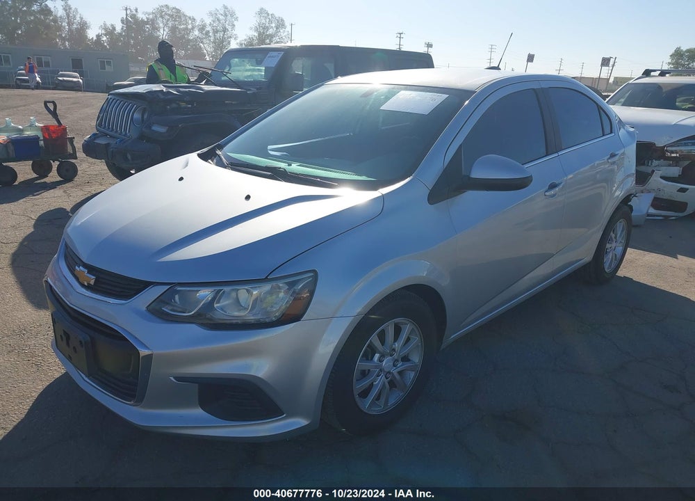 2017 CHEVROLET SONIC LT AUTO VIN: 1G1JD5SH7H4102174