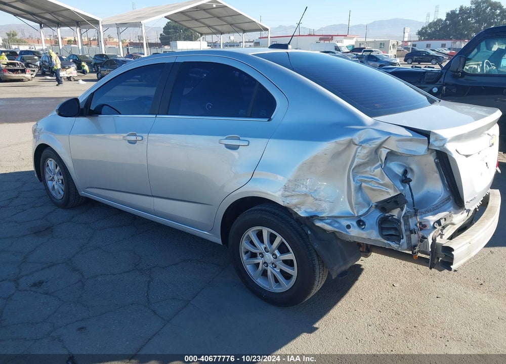 2017 CHEVROLET SONIC LT AUTO VIN: 1G1JD5SH7H4102174