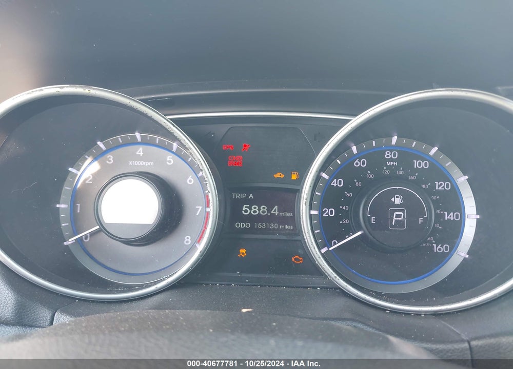 2012 HYUNDAI SONATA SE VIN: 5NPEC4AC1CH359653