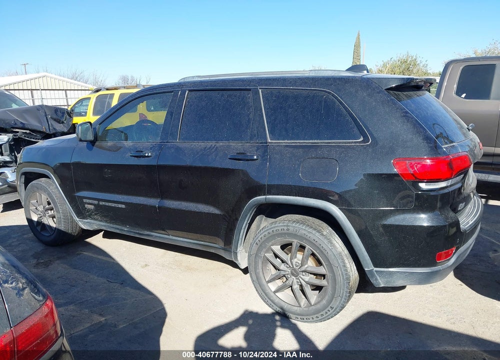 2016 JEEP GRAND CHEROKEE 75TH ANNIVERSARY VIN: 1C4RJEAG5GC457764