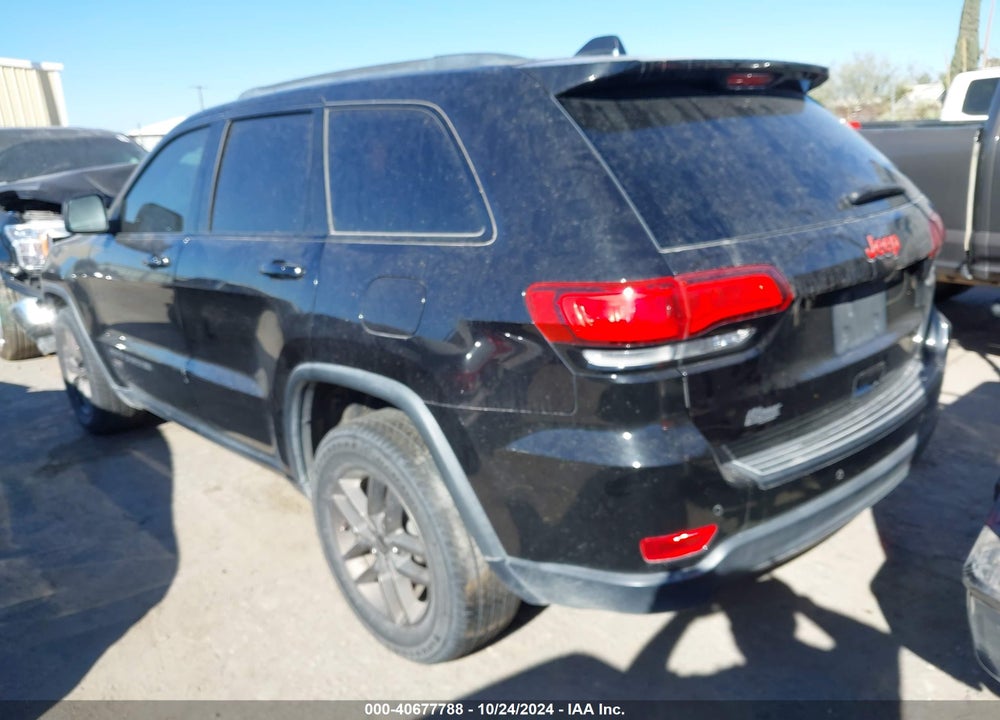 2016 JEEP GRAND CHEROKEE 75TH ANNIVERSARY VIN: 1C4RJEAG5GC457764