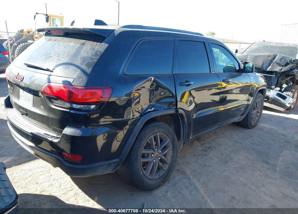 2016 JEEP GRAND CHEROKEE 75TH ANNIVERSARY VIN: 1C4RJEAG5GC457764