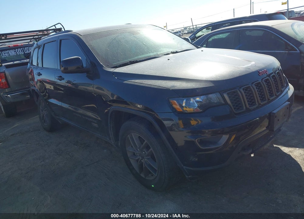 2016 JEEP GRAND CHEROKEE 75TH ANNIVERSARY VIN: 1C4RJEAG5GC457764