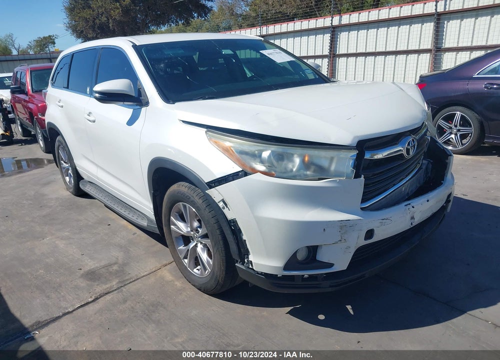 2016 TOYOTA HIGHLANDER LE PLUS V6 VIN: 5TDZKRFH3GS182061