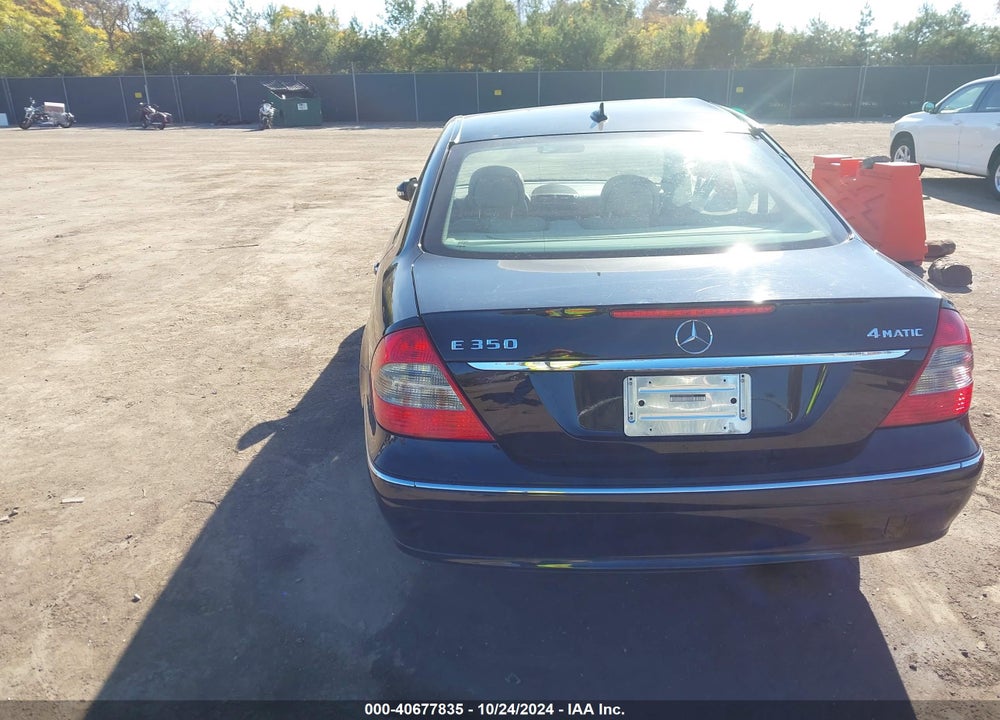2009 MERCEDES-BENZ E 350 4MATIC VIN: WDBUF87X09B379728