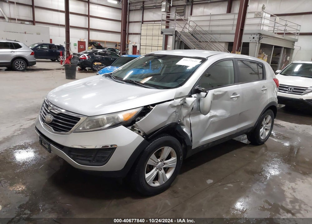 2013 KIA SPORTAGE LX VIN: KNDPB3A2XD7421702