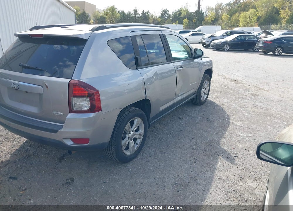 2016 JEEP COMPASS LATITUDE VIN: 1C4NJCEA3GD614954
