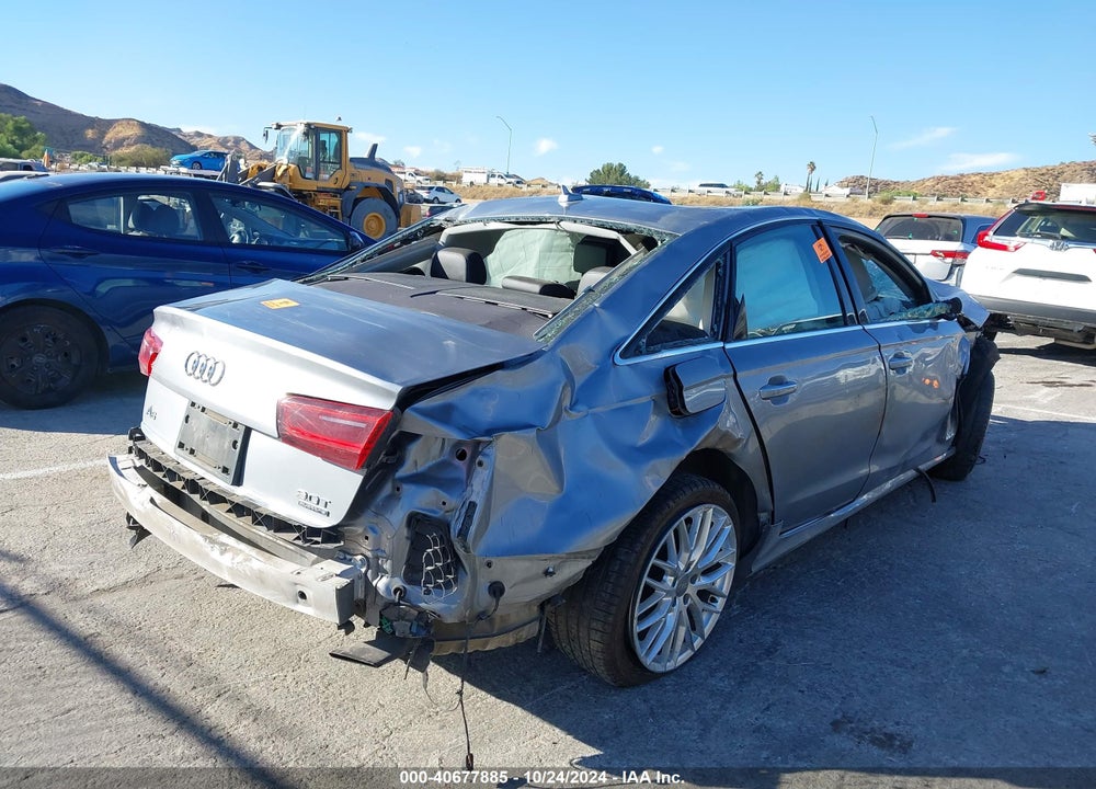 2016 AUDI A6 3.0T PREMIUM PLUS VIN: WAUFGAFC5GN003399