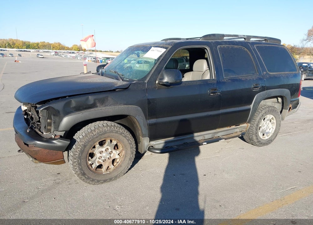 2002 CHEVROLET TAHOE Z71 VIN: 1GNEK13Z92R250696