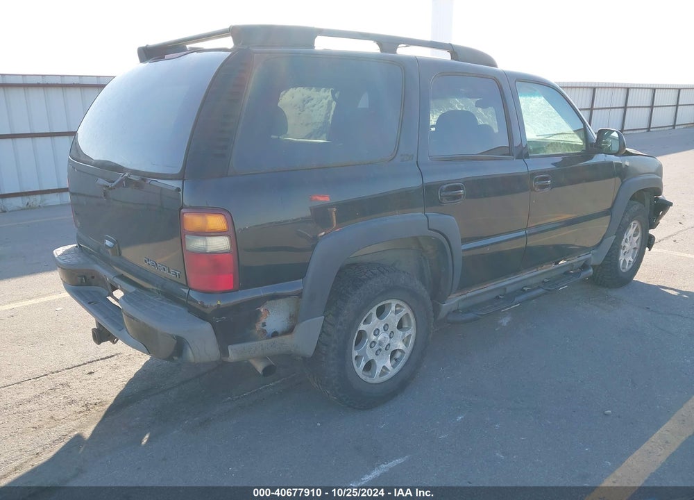 2002 CHEVROLET TAHOE Z71 VIN: 1GNEK13Z92R250696