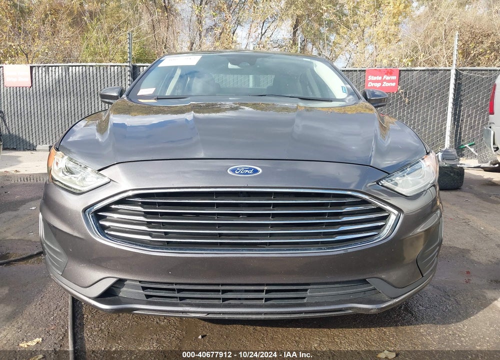 2019 FORD FUSION SE VIN: 3FA6P0T97KR269461