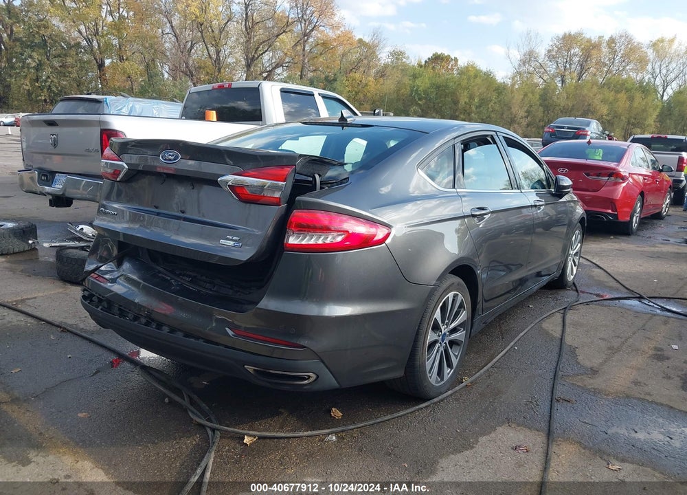 2019 FORD FUSION SE VIN: 3FA6P0T97KR269461
