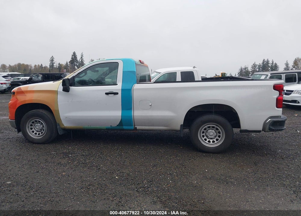 2023 CHEVROLET SILVERADO 1500 2WD LONG BED WT VIN: 3GCNAAED9PG171808