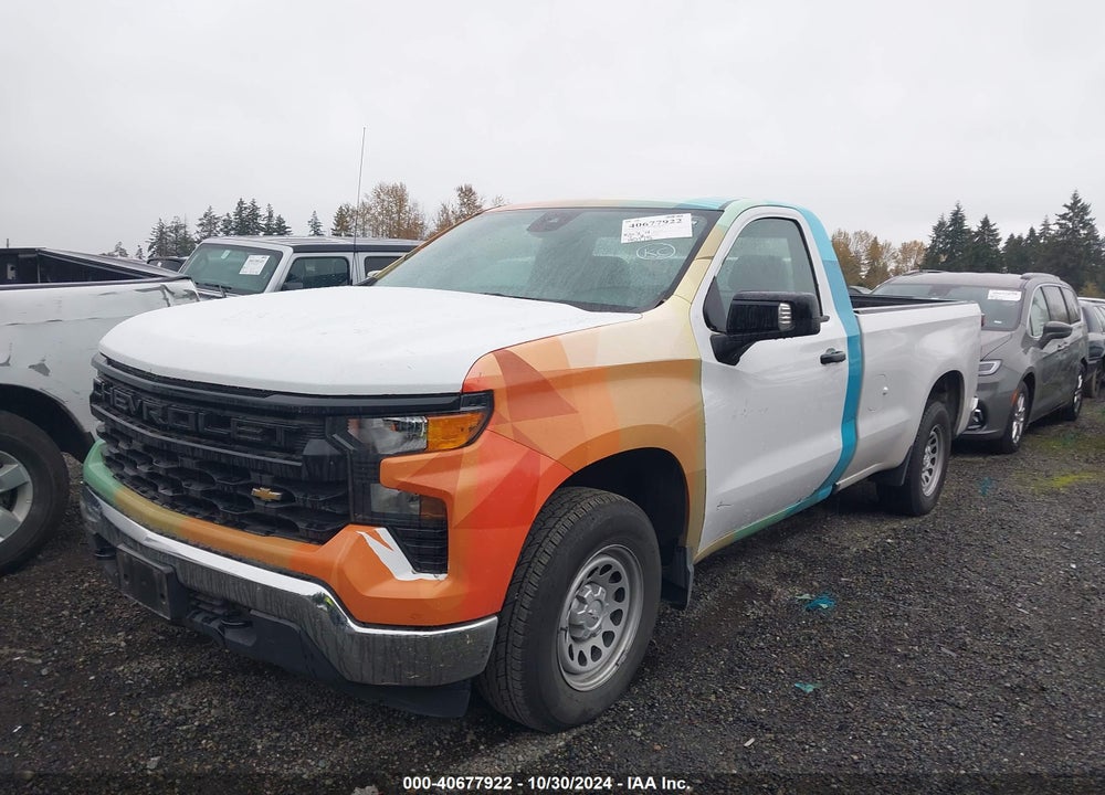 2023 CHEVROLET SILVERADO 1500 2WD LONG BED WT VIN: 3GCNAAED9PG171808