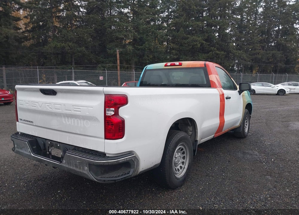 2023 CHEVROLET SILVERADO 1500 2WD LONG BED WT VIN: 3GCNAAED9PG171808