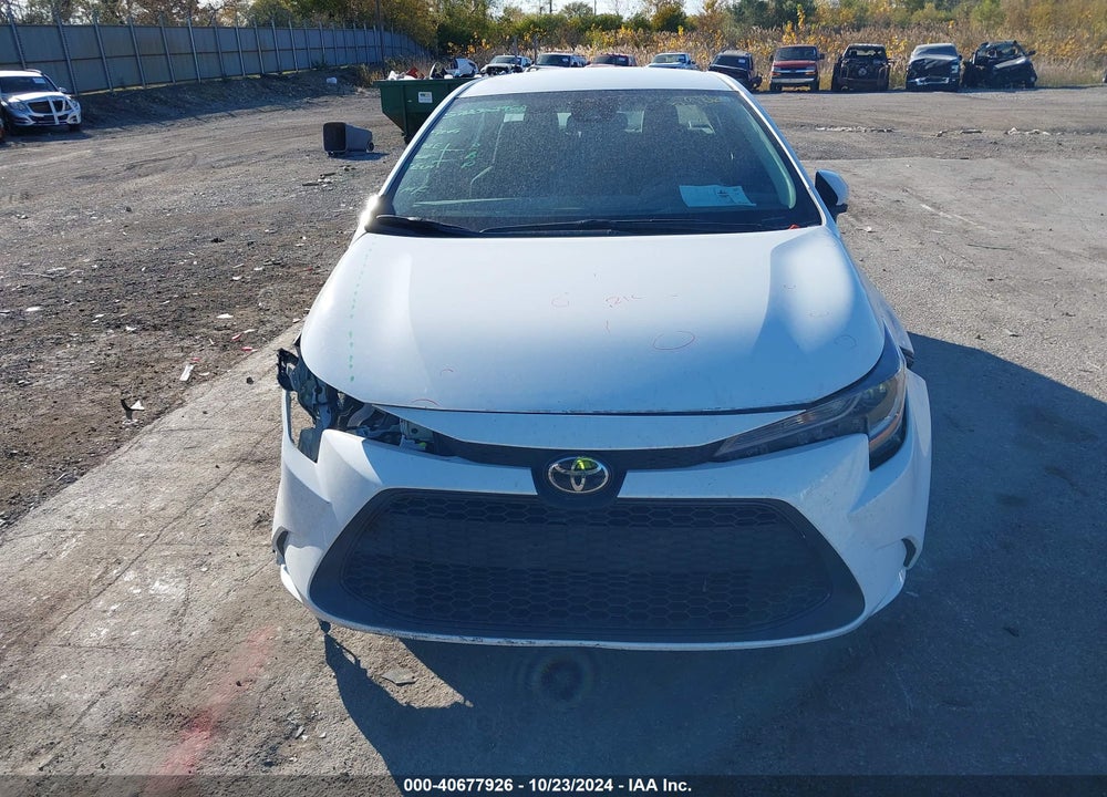 2022 TOYOTA COROLLA LE VIN: 5YFEPMAE3NP349010
