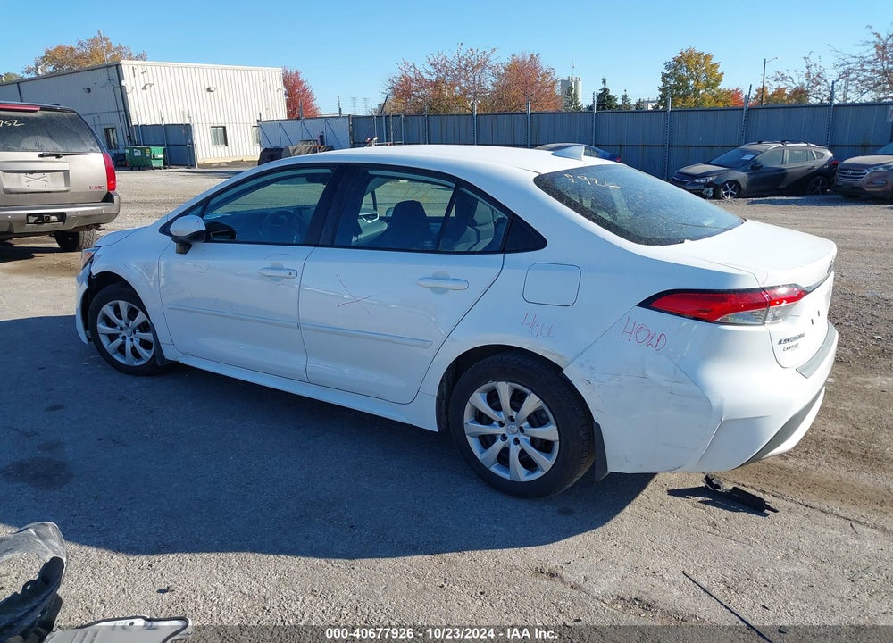 2022 TOYOTA COROLLA LE VIN: 5YFEPMAE3NP349010