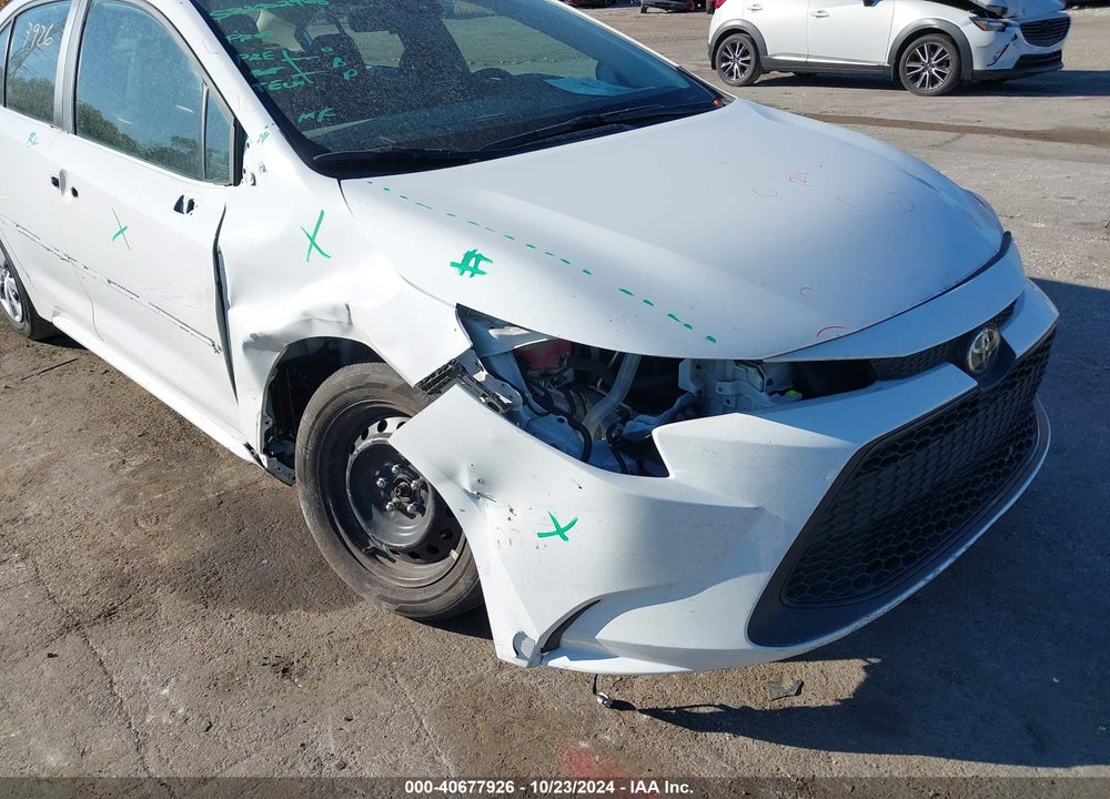 2022 TOYOTA COROLLA LE VIN: 5YFEPMAE3NP349010