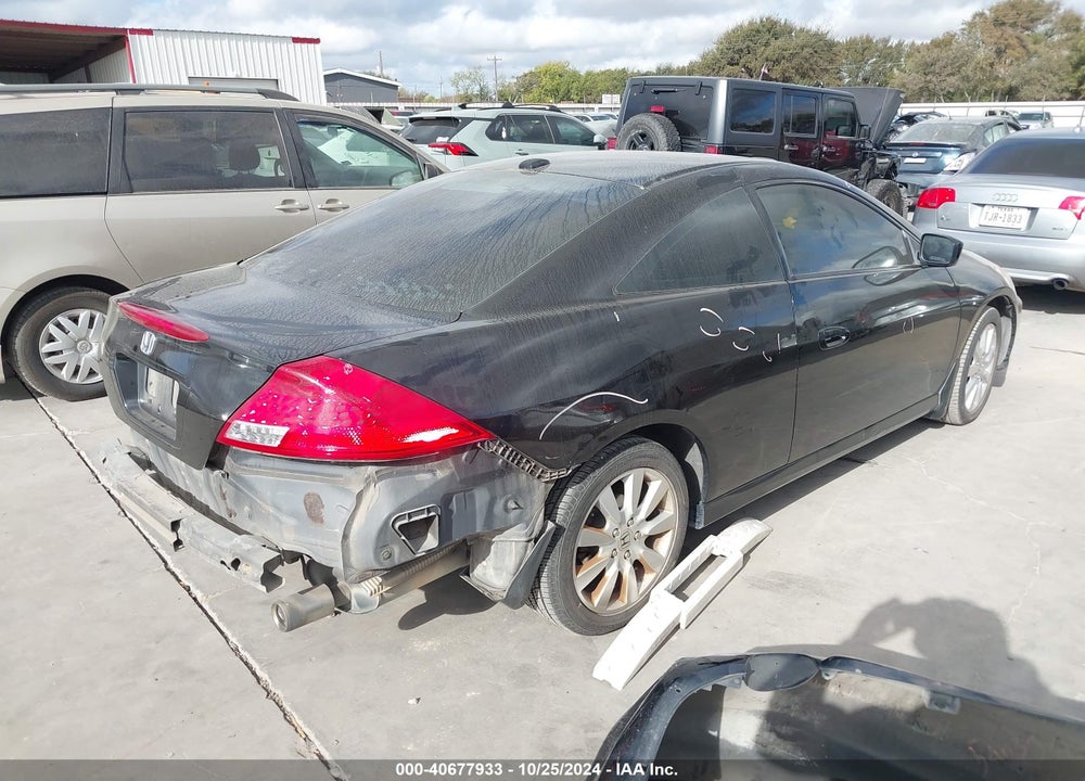 2007 HONDA ACCORD 3.0 EX VIN: 1HGCM82607A008123