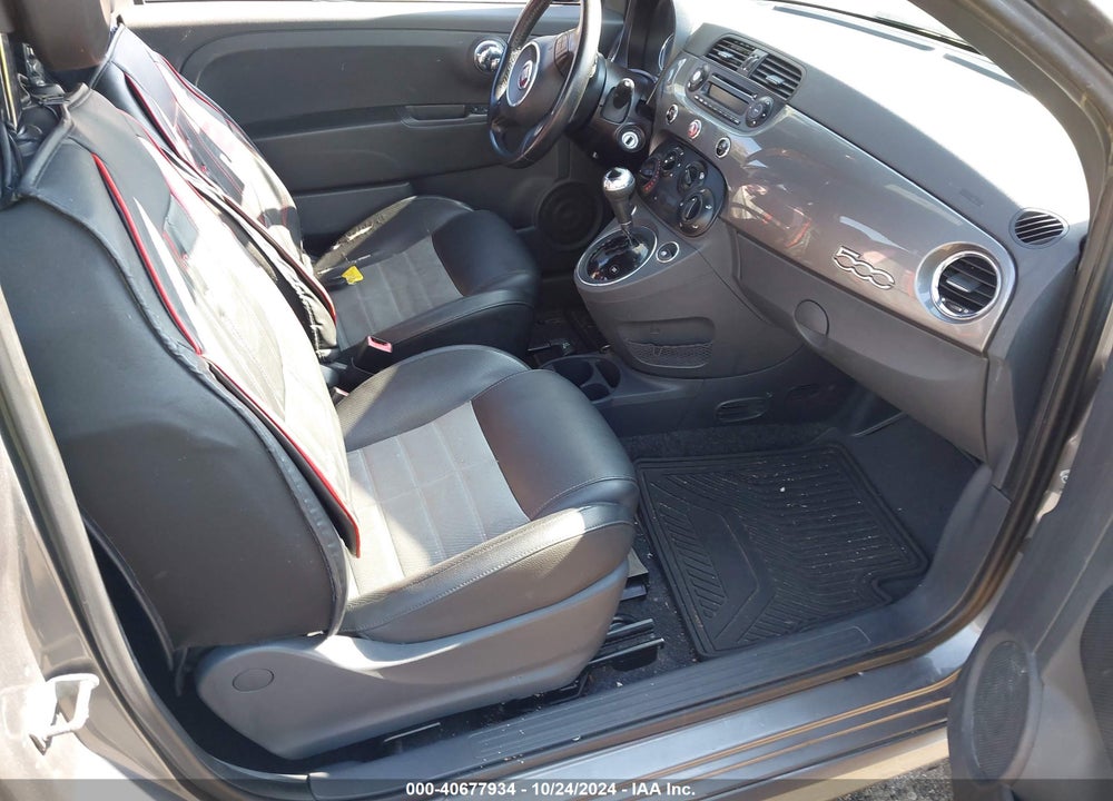2012 FIAT 500 SPORT VIN: 3C3CFFBR5CT126165
