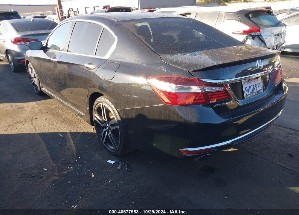 2017 HONDA ACCORD SPORT VIN: 1HGCR2F53HA118987