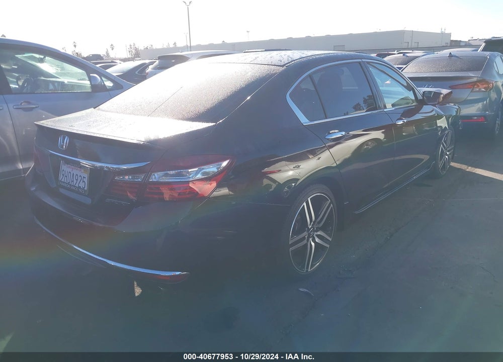2017 HONDA ACCORD SPORT VIN: 1HGCR2F53HA118987