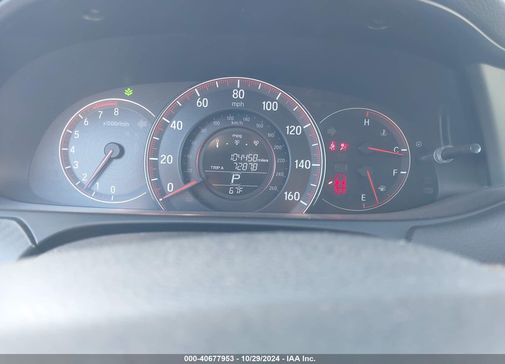 2017 HONDA ACCORD SPORT VIN: 1HGCR2F53HA118987