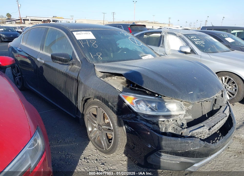 2017 HONDA ACCORD SPORT VIN: 1HGCR2F53HA118987
