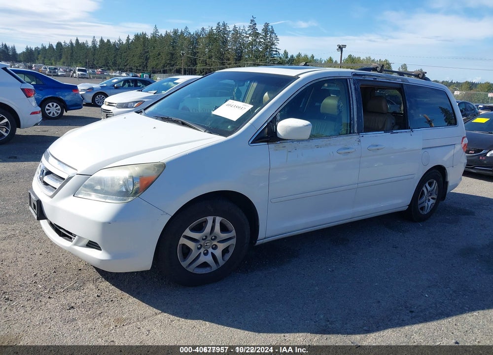 2006 HONDA ODYSSEY EX-L VIN: 5FNRL386X6B424868